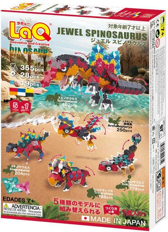 Japoniškas konstruktorius LaQ "Dinosaur World Jewel Spinosaurus"