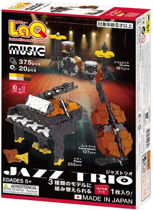 Japoniškas konstruktorius LaQ "Music Jazz Trio"