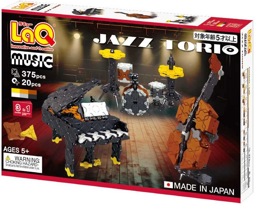 Japoniškas konstruktorius LaQ "Music Jazz Trio"