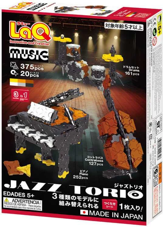 Japoniškas konstruktorius LaQ "Music Jazz Trio"