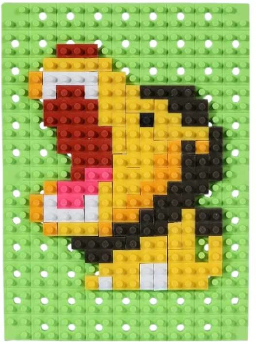 Karpomas Iwako kūrybinis mozaikų rinkinys „KESHI-BLO Dot Art Kit – Lion”, ER-GLB705