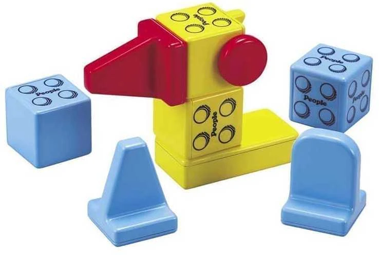 Teka PEOPLE BLOCKS Klasikinis magnetinių kaladėlių rinkinys, PB320