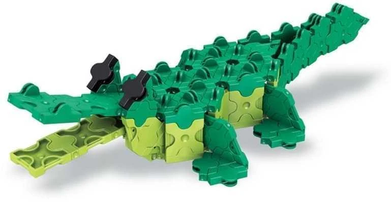 Yoshiritsu Japoniškas edukacinis konstruktorius LAQ Animal World Alligator, nuo 3 m.