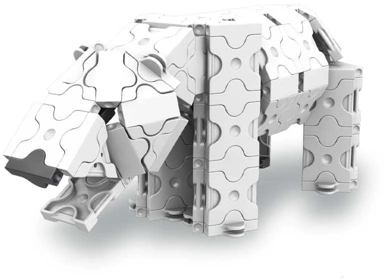 Konstruktorius LaQ „Animal World Baltas Tiger and Polar Bear”