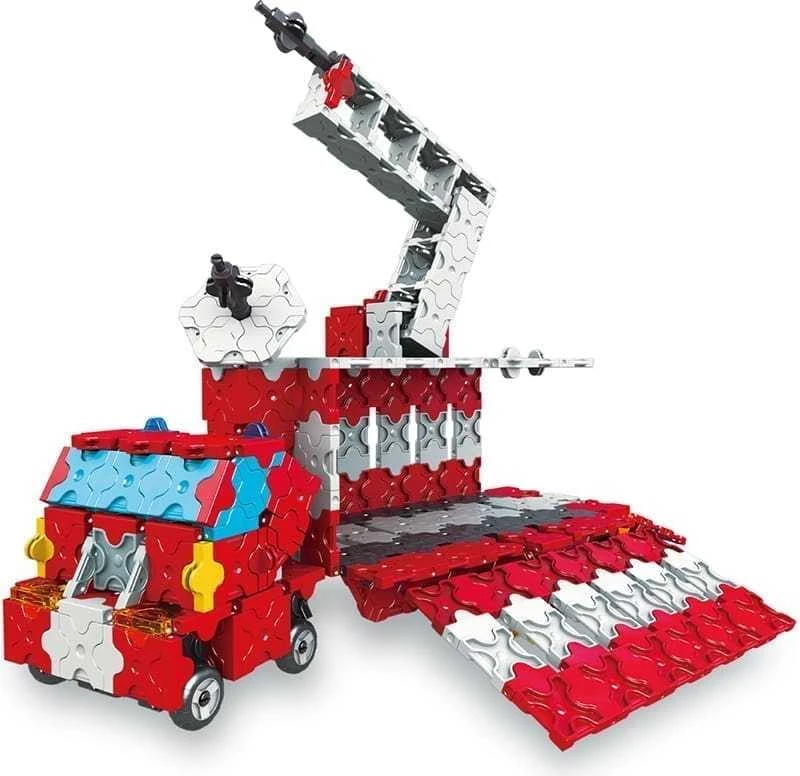 Konstruktorius LaQ „Hamacron Constructor Fire Station”