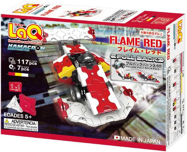 Konstruktorius LaQ „Hamacron Constructor Flame Red” / 117 detalių