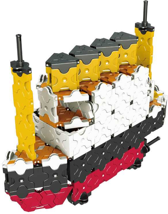 Konstruktorius LaQ "Hamacron Constructor Ships"