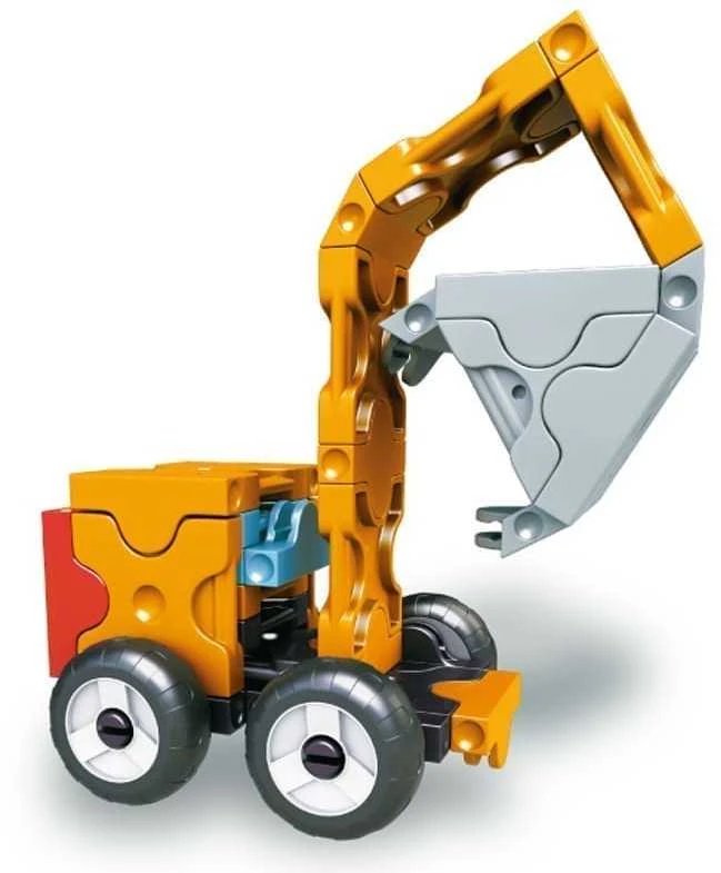 Japoniškas konstruktorius LAQ "Hamacron Constructor Mini Wheel Loader"