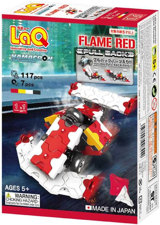 Konstruktorius LaQ „Hamacron Constructor Flame Red” / 117 detalių