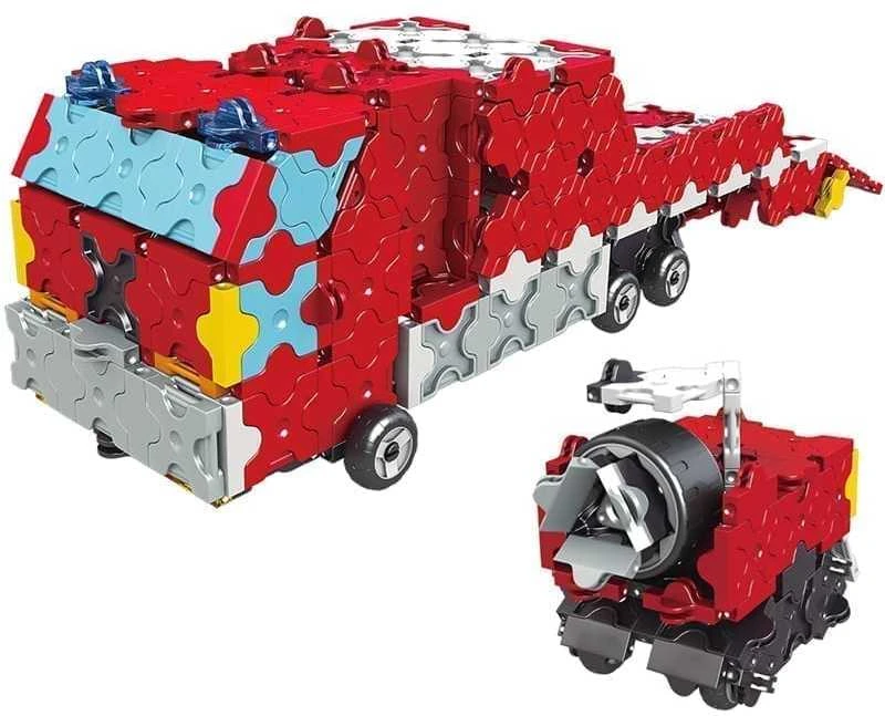Konstruktorius LaQ „Hamacron Constructor Fire Station”