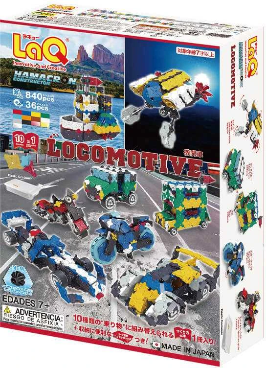 Konstruktorius LaQ "Hamacron Constructor Locomotive"