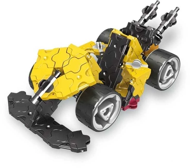 Yoshiritsu Japoniškas edukacinis konstruktorius LAQ Hamacron Constructor Monster Truck, nuo 5 m.