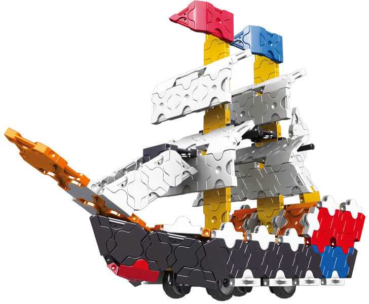 Konstruktorius LaQ "Hamacron Constructor Ships"