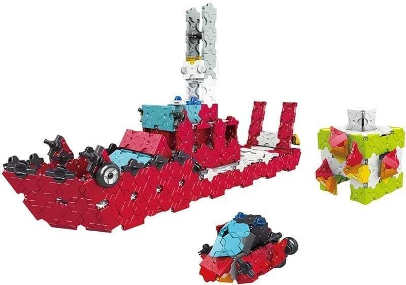Konstruktorius LaQ „Hamacron Constructor Fire Station”