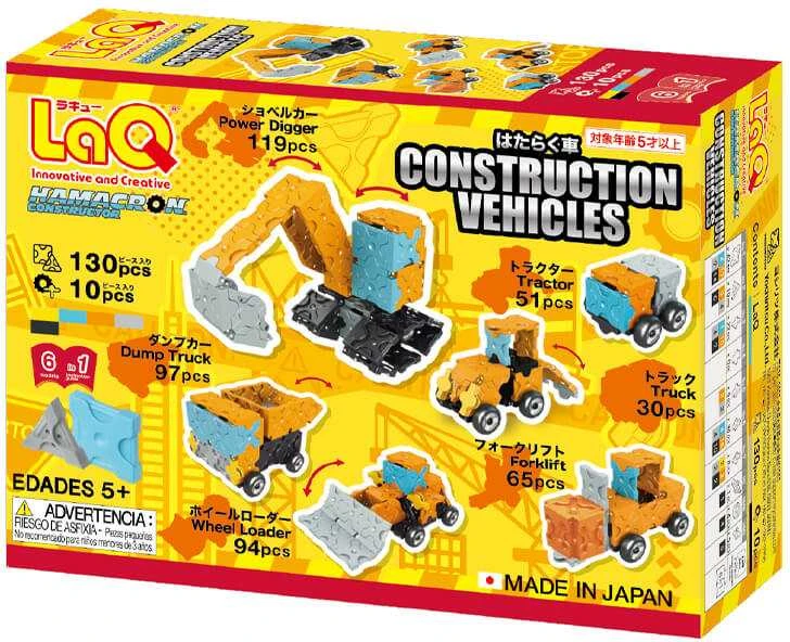 Brio Konstruktorius LaQ "Hamacron Constructor Construction Vehicles"
