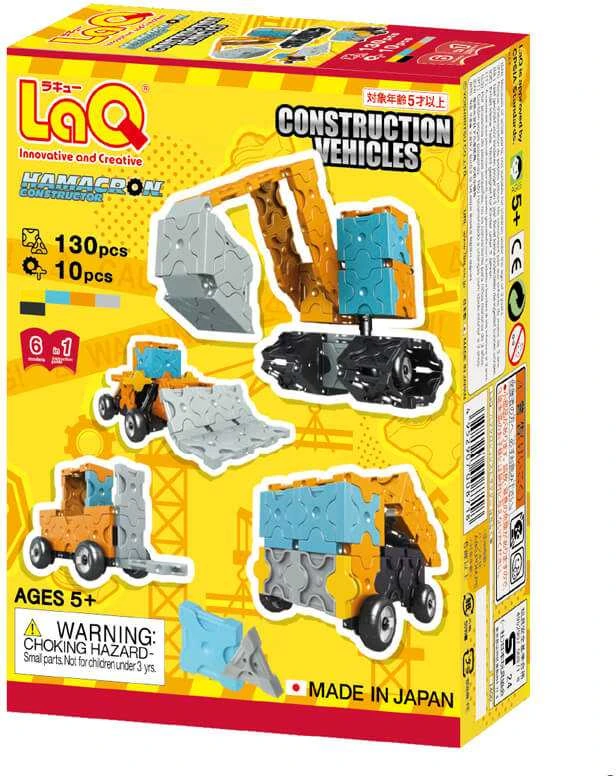 Brio Konstruktorius LaQ "Hamacron Constructor Construction Vehicles"
