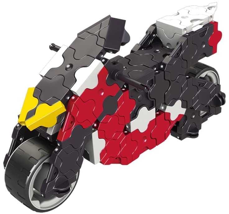 Konstruktorius LaQ „Hamacron Constructor Racers” / 190 detalių aprašymas - Prekės nuotrauka