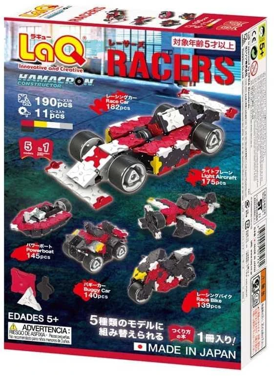 Konstruktorius LaQ „Hamacron Constructor Racers” / 190 detalių