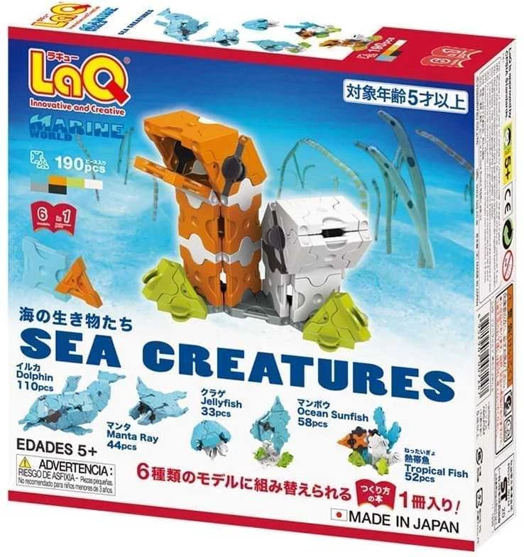 Konstruktorius LaQ „Marine World Sea Creatures”