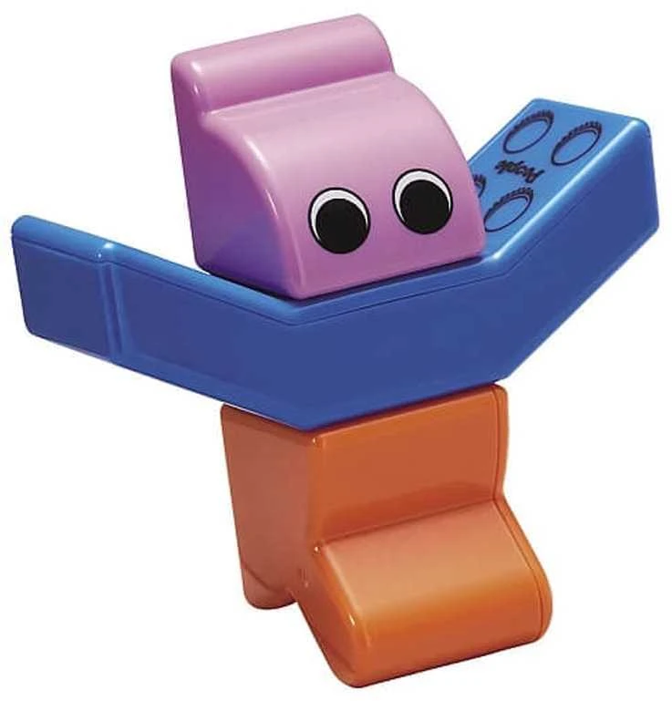 Teka Yoshiritsu Magnetinis konstruktorius PEOPLE BLOCKS MIESTO GYVENTOJAS, 6 dalių, nuo 1 m.