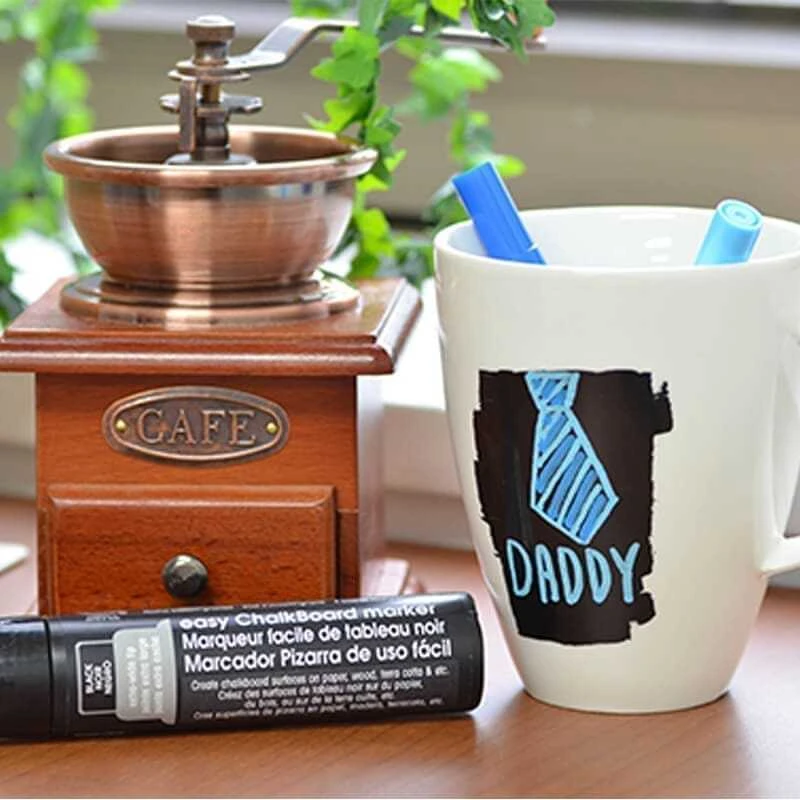 Markeris Marvy Chalkboard Marker #484 kreidinei lentai gaminti, juodas
