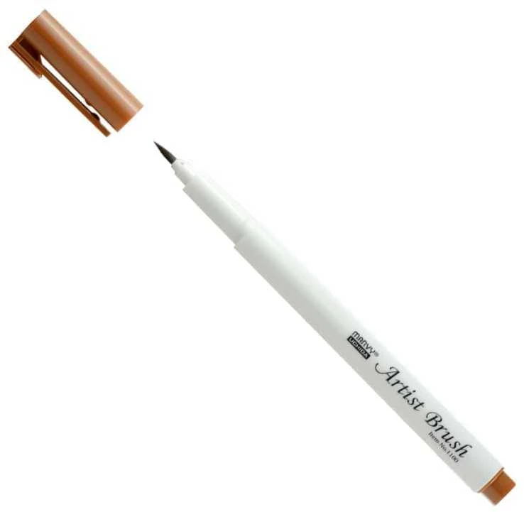 Marvy Uchida Spalvoti flomasteriai Artist 1100-5I Brown, 5vnt.