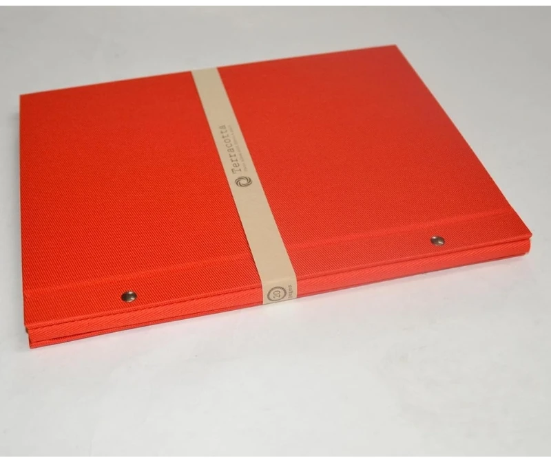 Nuotraukų albumas „Terracotta”, A4-raudonas TER-A4F-160-R