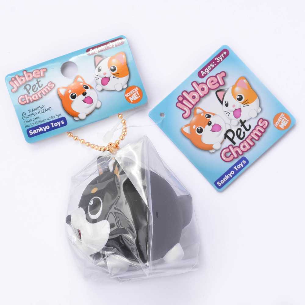 Sfera Damska Pakabukas „Jibber Pet Charms”, juodas chichuachua šuniukas