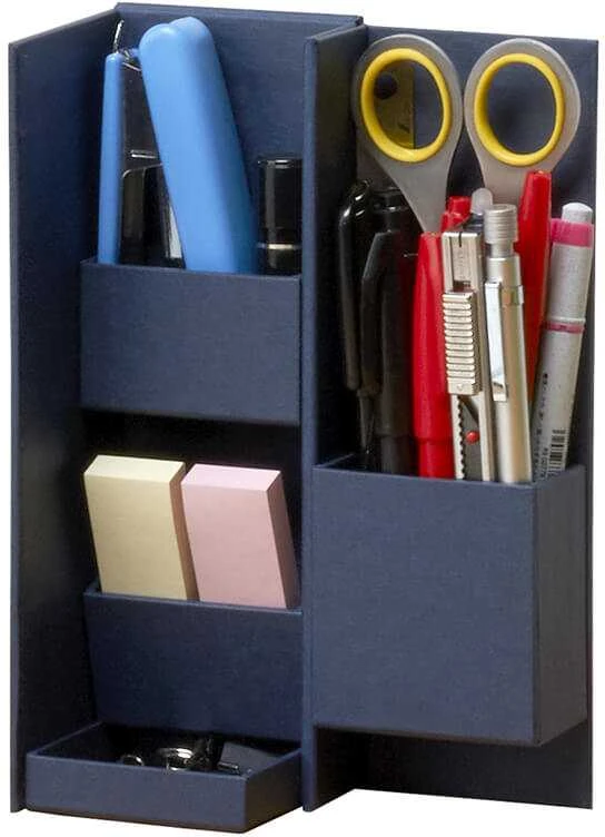 Raštinės priemonių dėklas "LIFESTYLE TOOL", mėlynas S LST-B01-NV