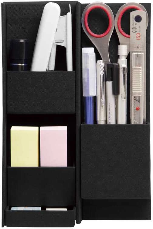 Raštinės priemonių dėklas "LIFESTYLE TOOL", juodas S LST-B01-BK