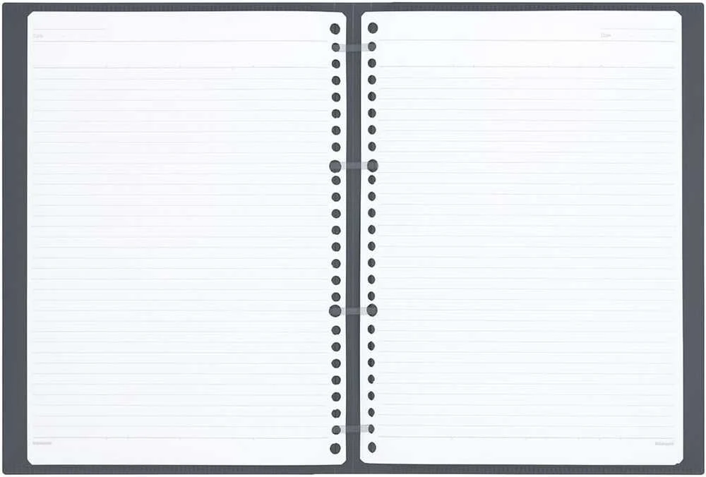Segtuvas „Binder Notebook FLALEAF", B5 juodas FLL-B501B-D