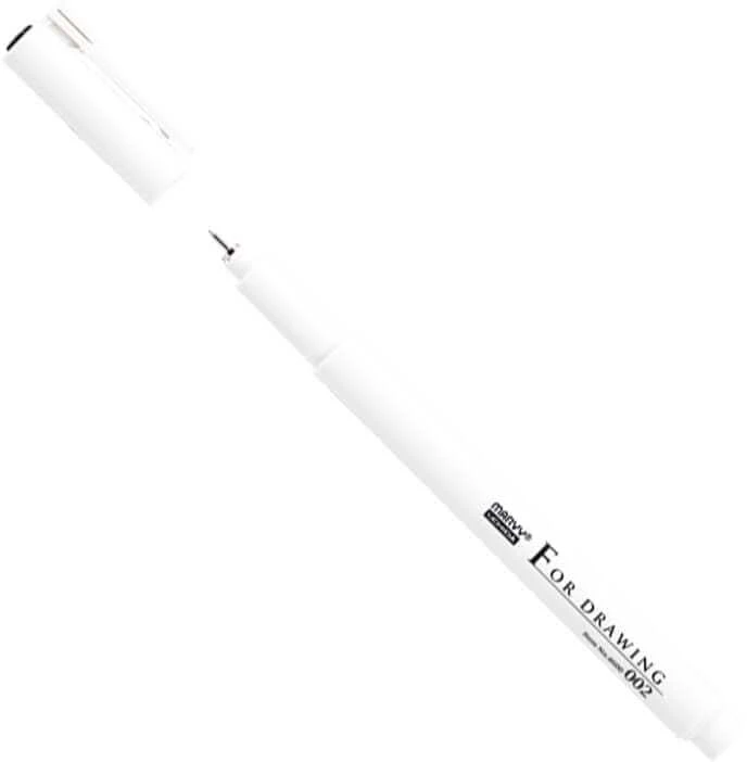 Marvy Uchida Spalvoti grafiniai rašikliai Marvy For Drawing #4600-5VB galiuko storis 0,5mm. 5vnt.