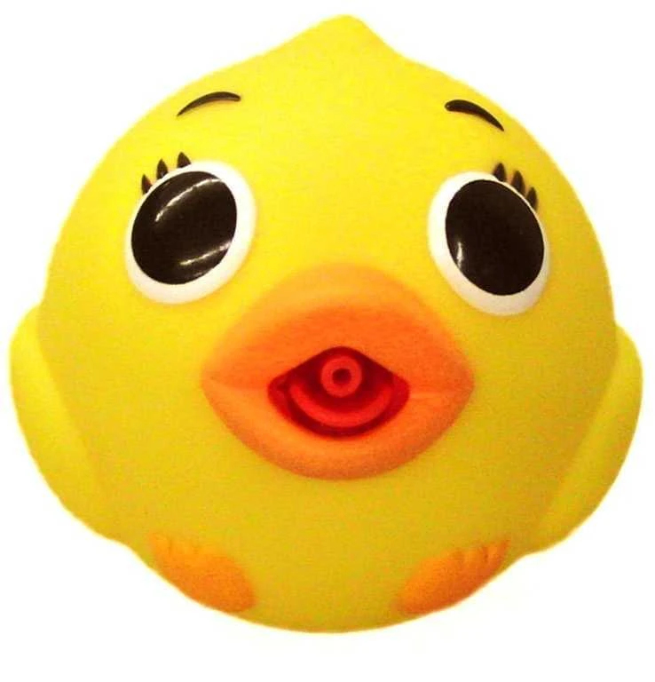 Teka Vonios žaislas „Squirbbles” Geltonas ančiukas