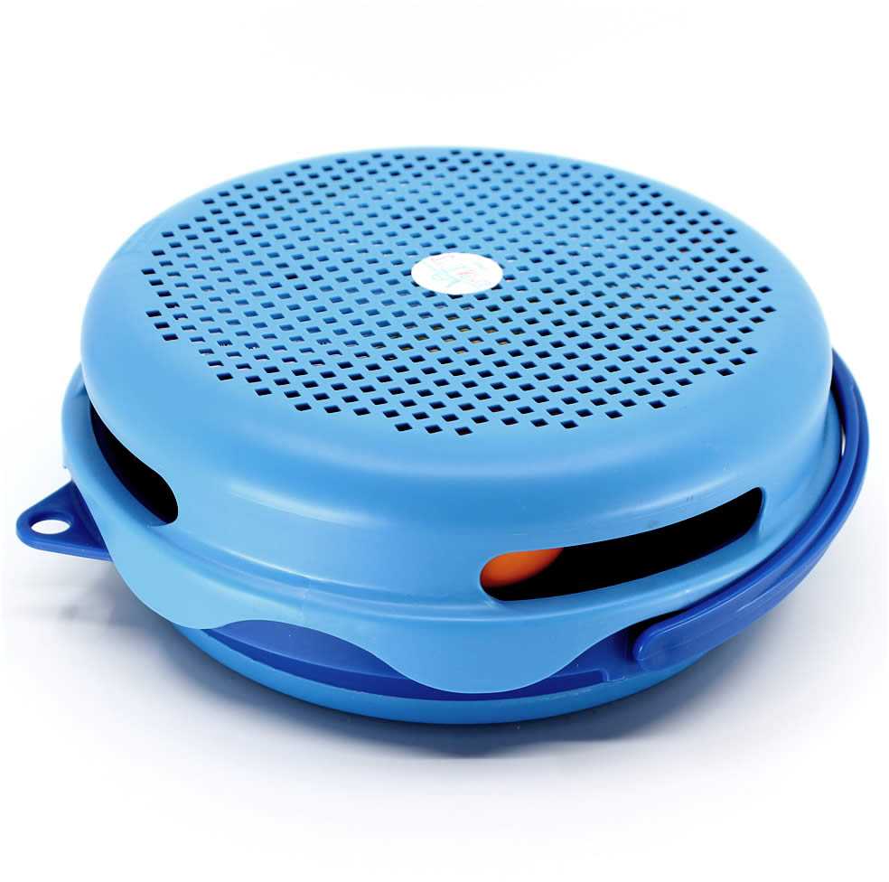 COMPACTOYS Kibirėlis su smėlio žaislais, mėlynas