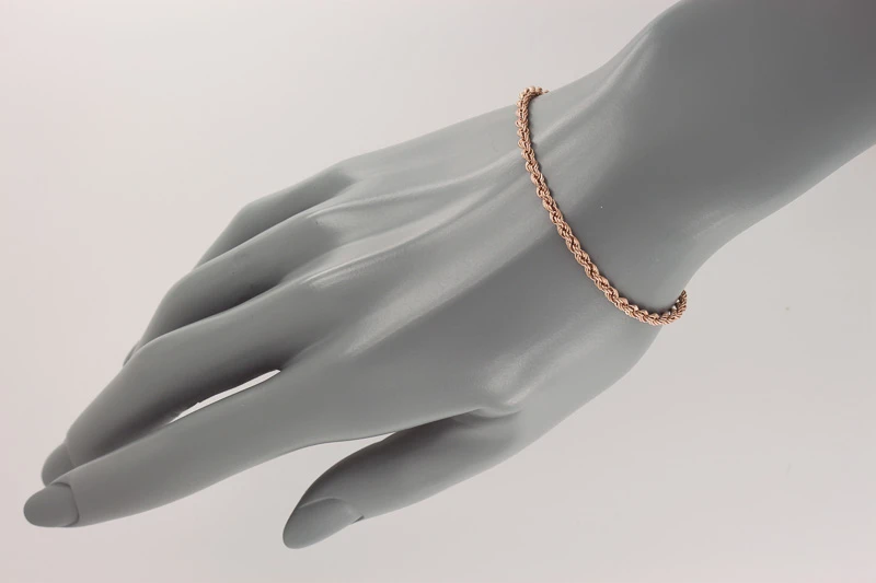 Auksinė apyrankė "Rope" Brasco 2885