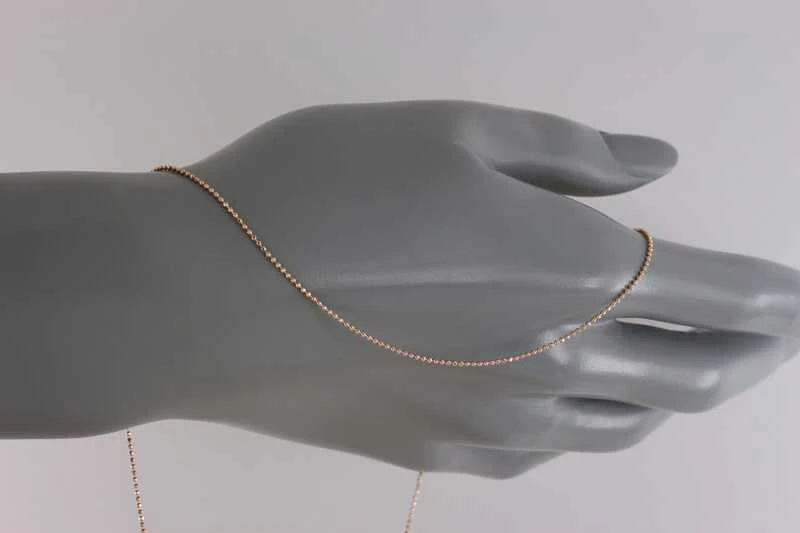 Auksinė grandinėlė "Bead" Brasco 55100