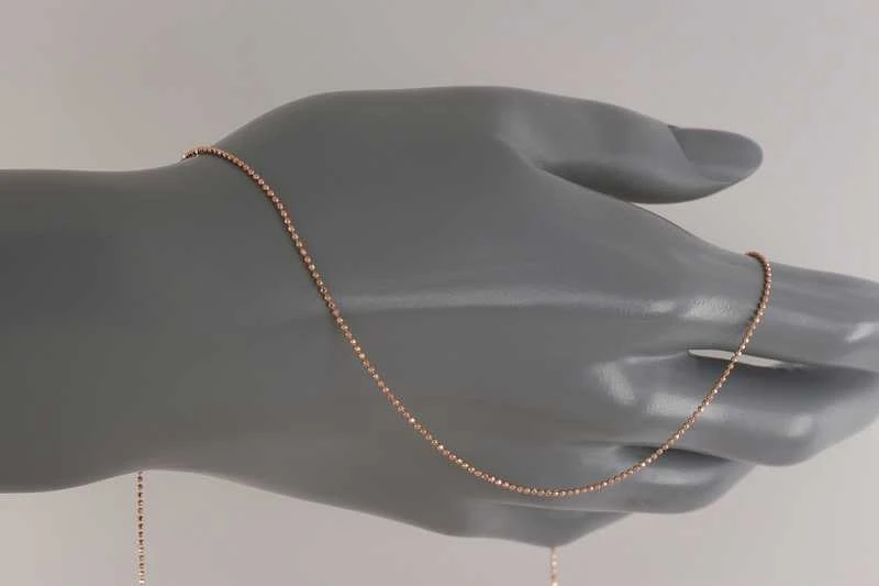 Auksinė grandinėlė "Bead" Brasco 8943