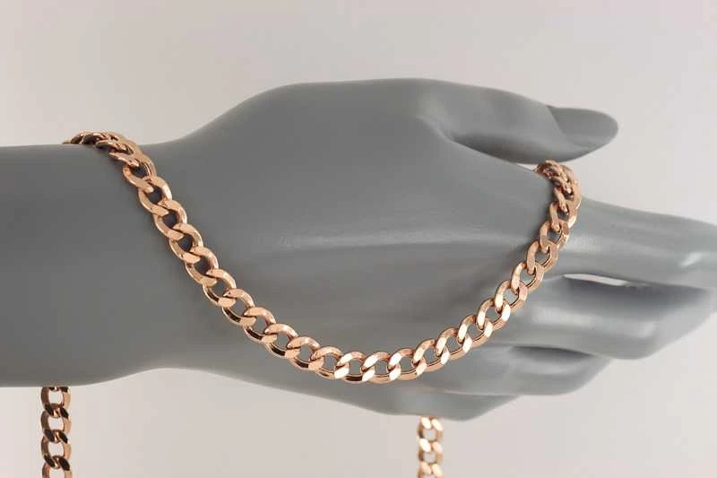 Auksinė grandinėlė "Curb" Brasco 12274