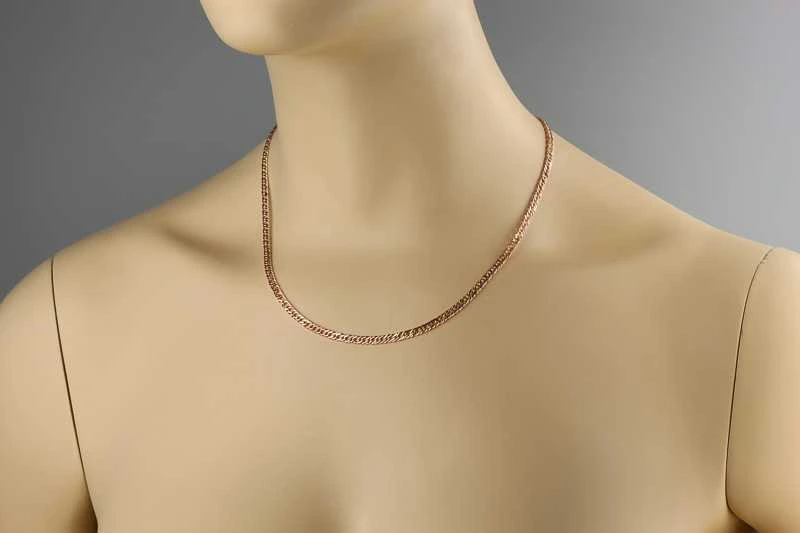 Auksinė grandinėlė "Double Curb" Brasco 6784
