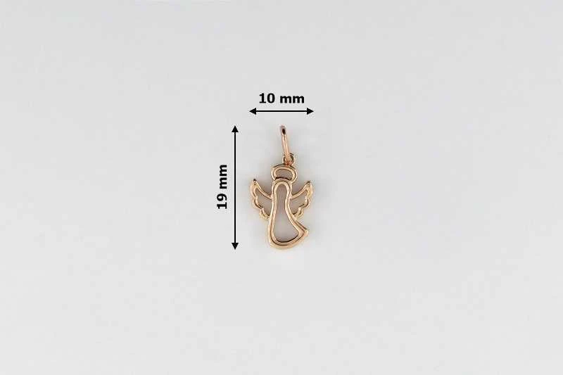 Auksinis pakabukas "Angelas" Brasco 52234