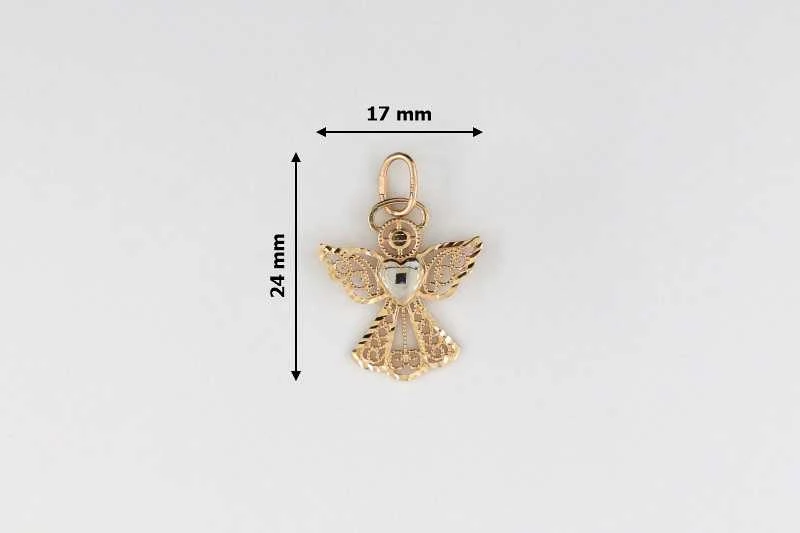 Auksinis pakabukas "Angelas" Brasco 54296