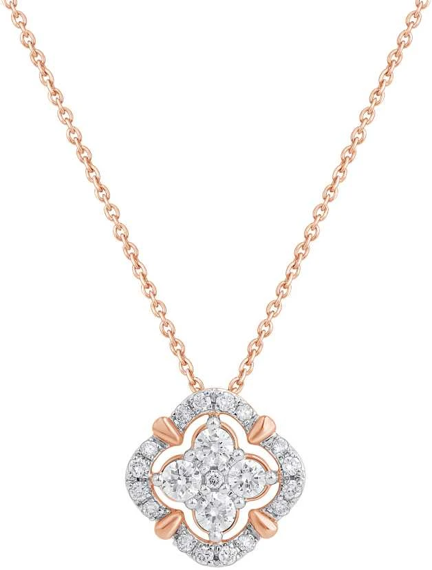 Auksinis pakabukas su briliantais Brasco 62078
