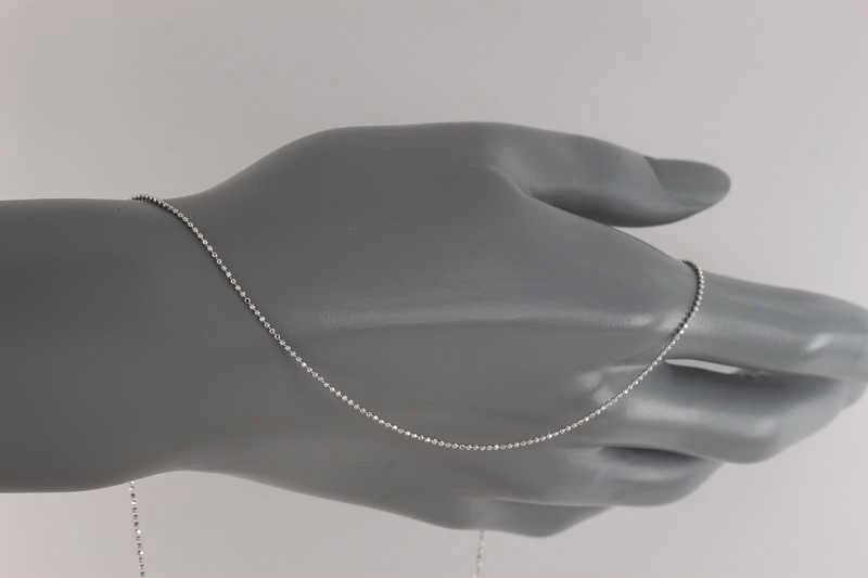 Balto aukso grandinėlė "Bead" Brasco 11057