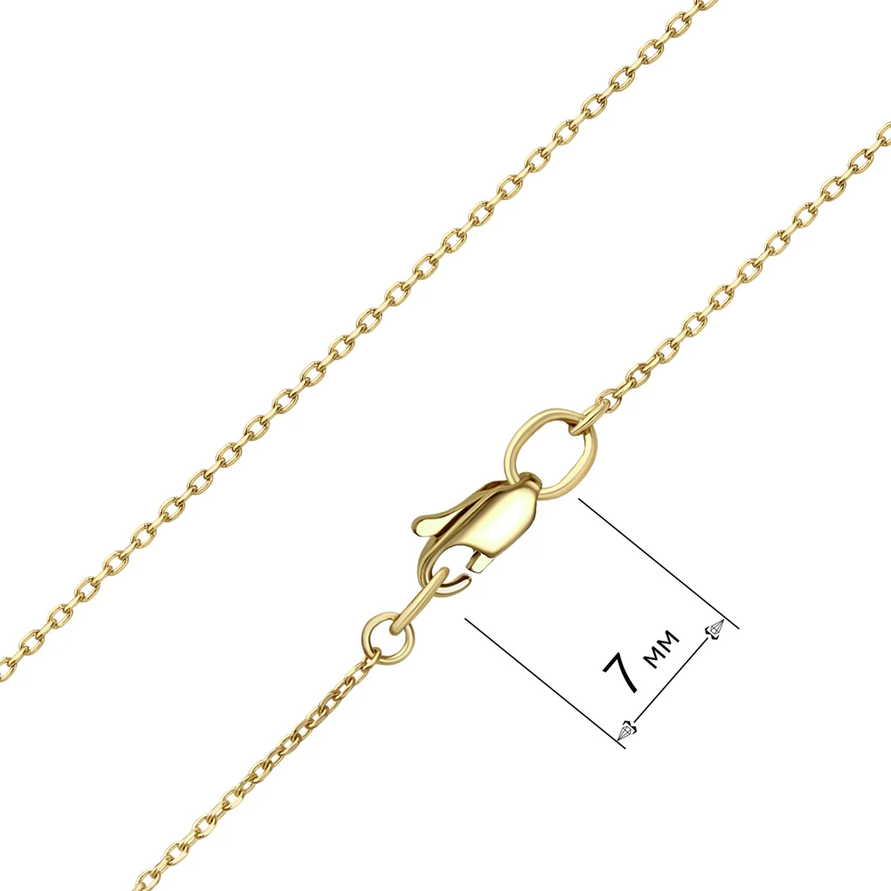 Geltono aukso grandinėlė "Anchor" Brasco 65123