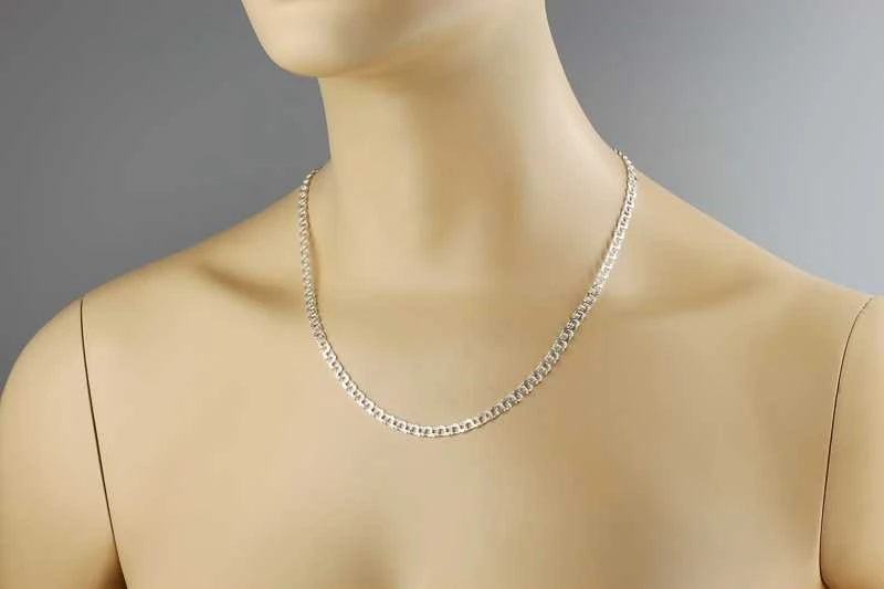 Sidabrinė grandinėlė "Bismark" Brasco 48853