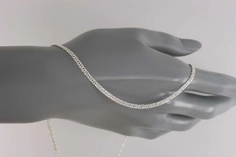 Sidabrinė grandinėlė "Mona Liza" Brasco 48837
