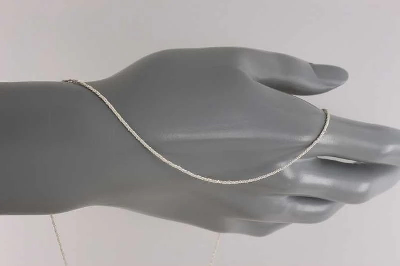 Sidabrinė grandinėlė "Rope" Brasco 53155