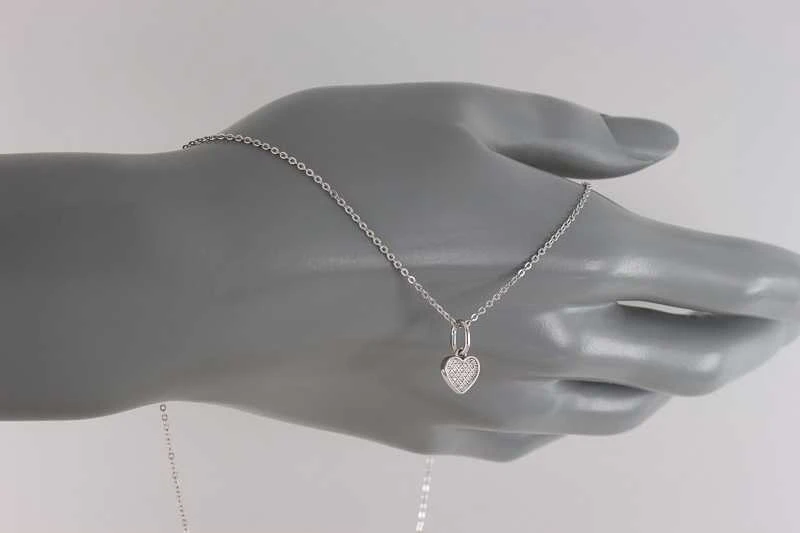 Sidabrinė grandinėlė su cirkoniais Brasco 54090