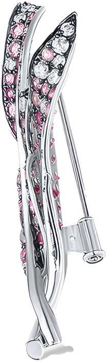 Sidabrinė sagė su cirkoniais Brasco 62790