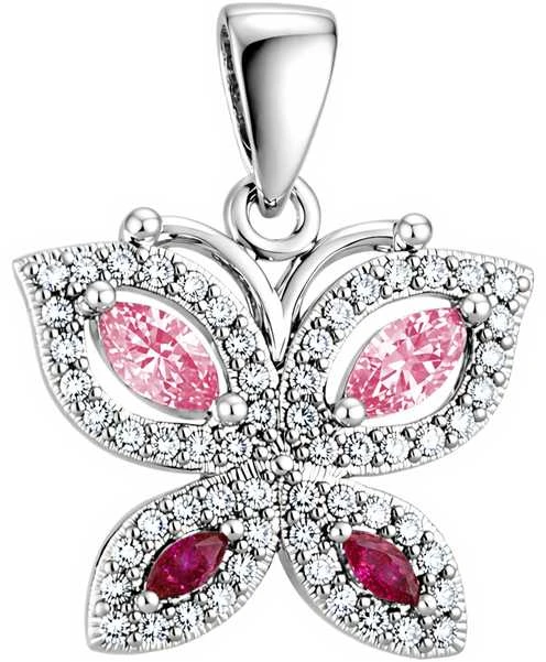Sidabrinis pakabukas su cirkoniais Brasco 61018